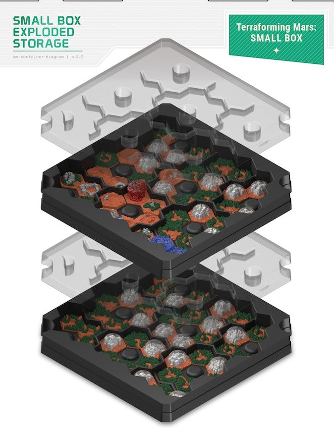 Terraforming Mars Small Box (3D Tiles)
