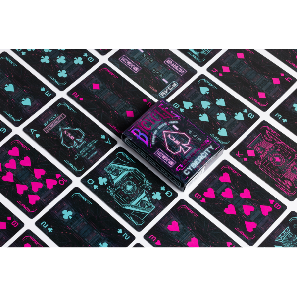 Bicycle Playing Cards - Cyberpunk Cybercity