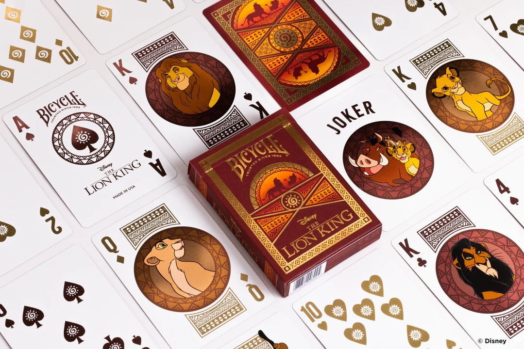 Bicycle Playing Cards Disney - Lion King