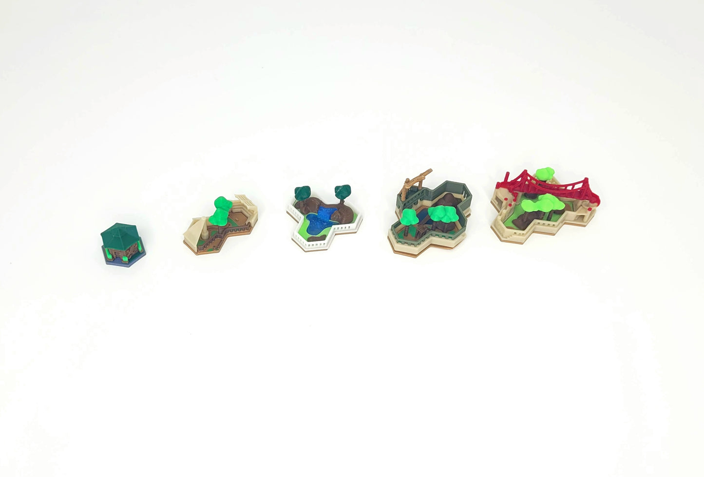 3D Tiles for Ark Nova Board Game Upgrade Full Set (END OF LIFE)