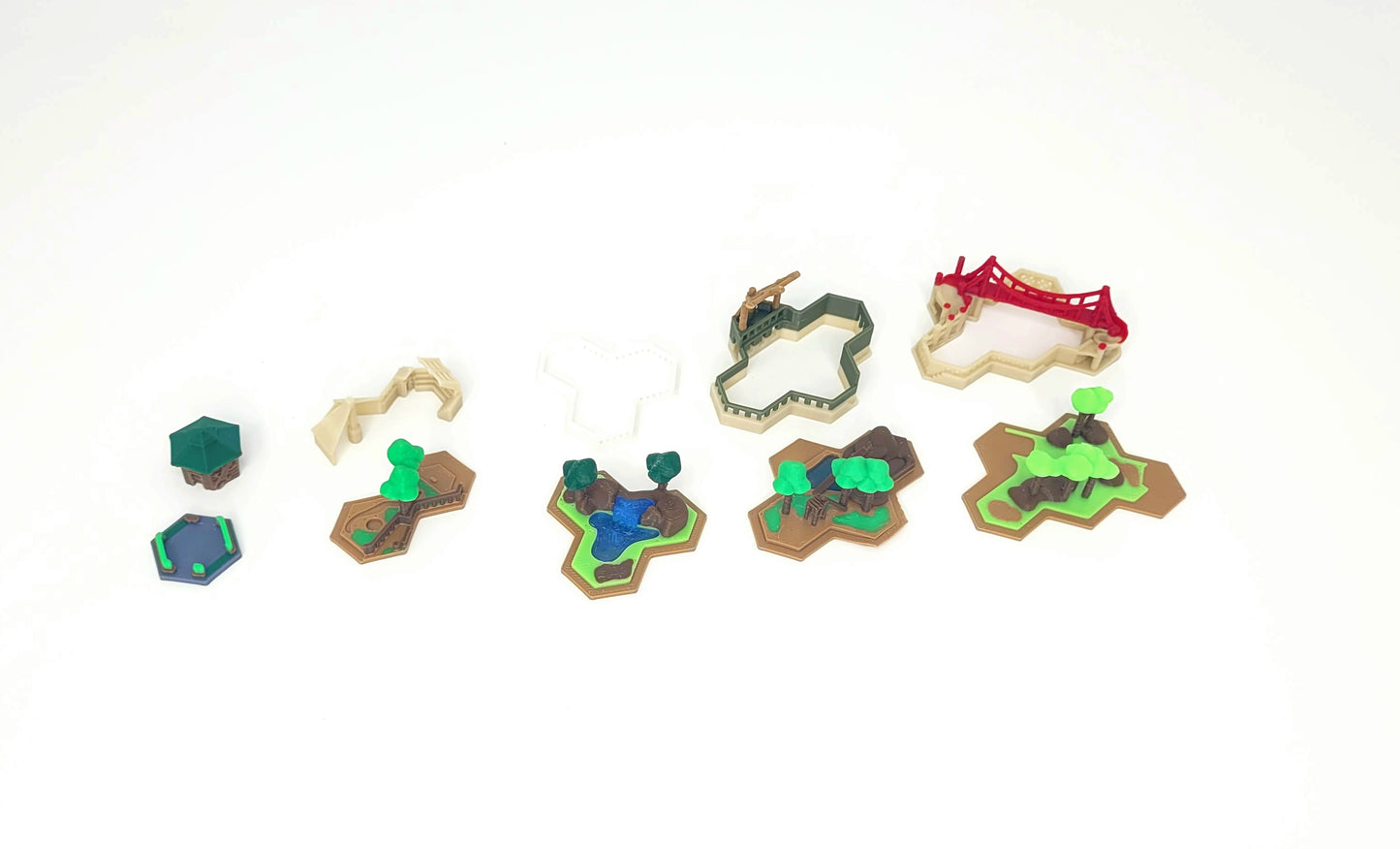 3D Tiles for Ark Nova Board Game Upgrade Full Set (END OF LIFE)
