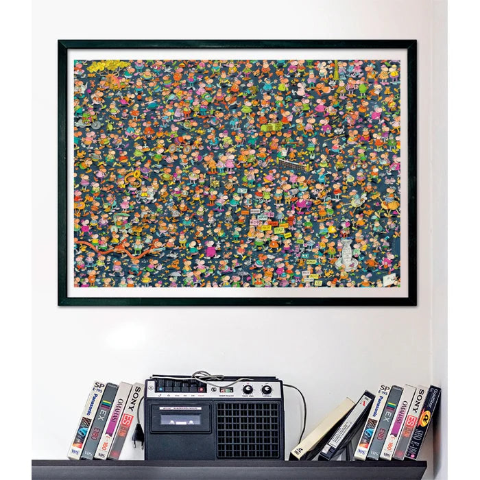 Impossible Mordillo 1000 Piece Puzzle with Poster