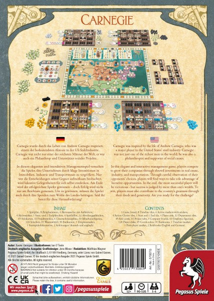 Carnegie back of game box