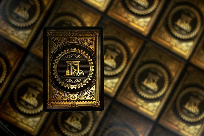 Brass Lancashire back of cards