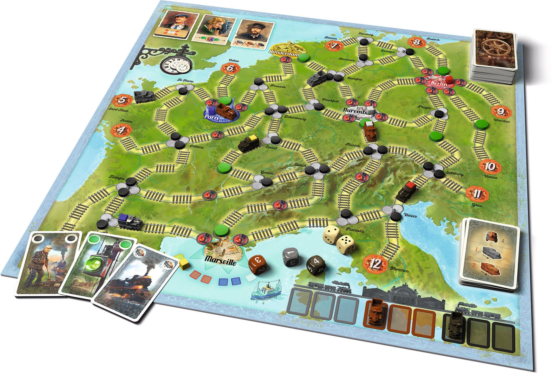 Switch and Signal board game