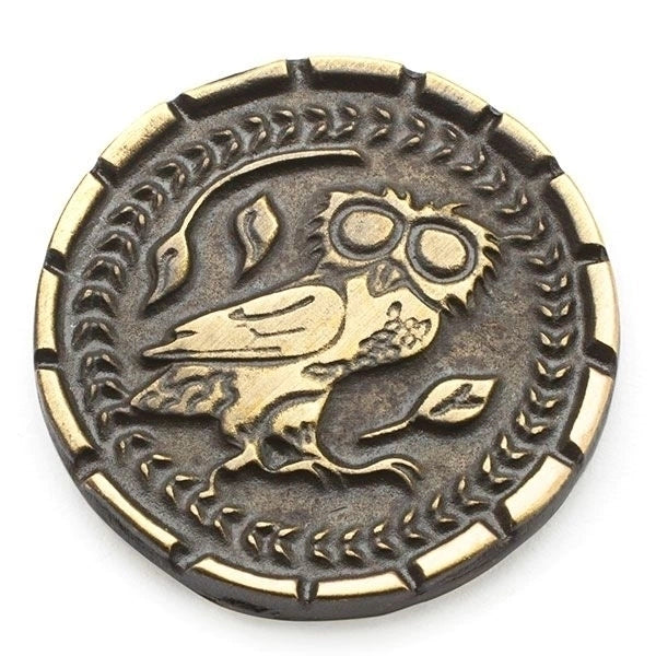 7 wonders duel metal coins back 3 denomination