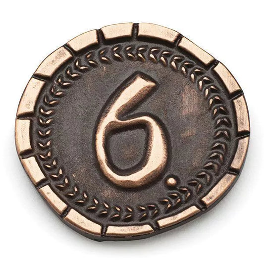 7 Wonders Leaders (Expansion) Metal Coins