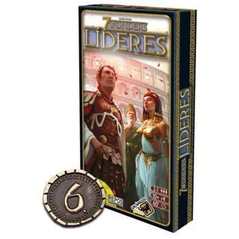 7 Wonders Leaders (Expansion) Metal Coins