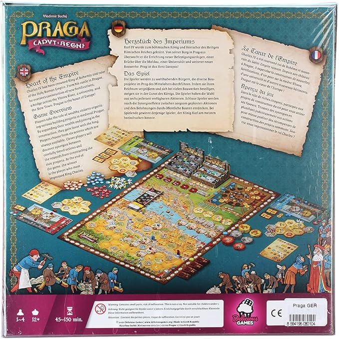 Praga caput regni back of box