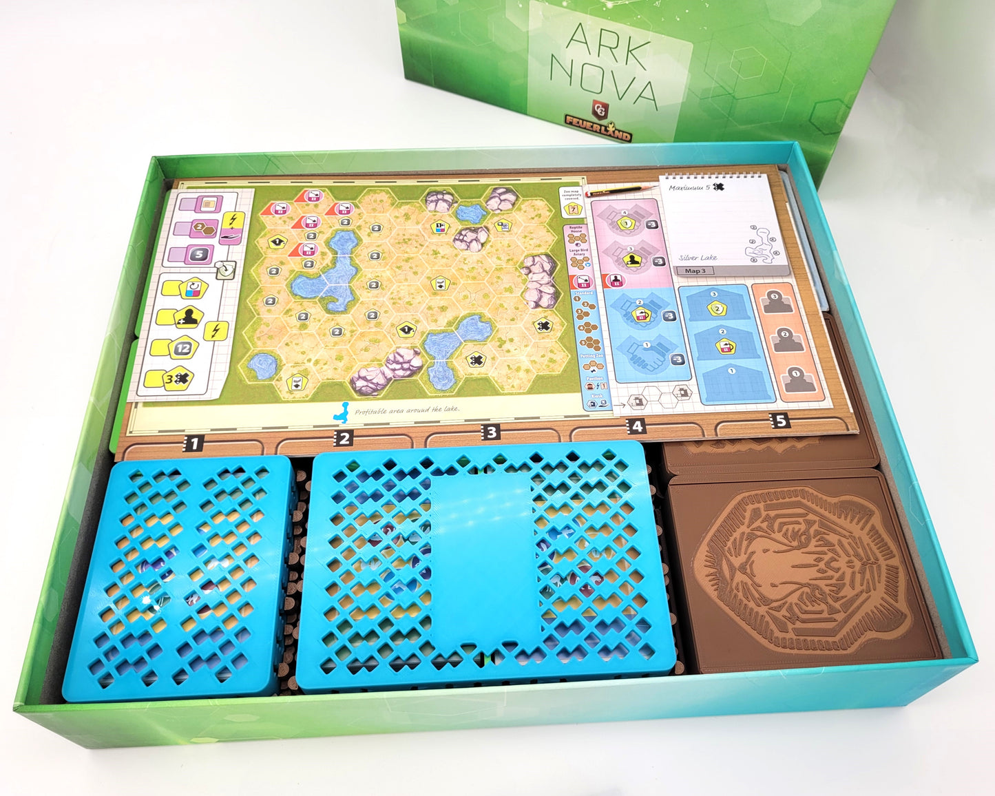 Deluxe Board Game Organiser for Ark Nova