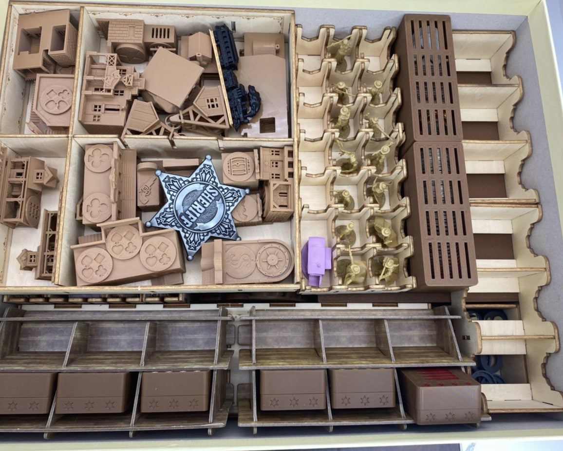 Western Legends Big Box with Upgrade Poker Chips Tray