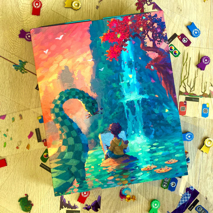 Canvas Reflections Board Game Expansion box on table