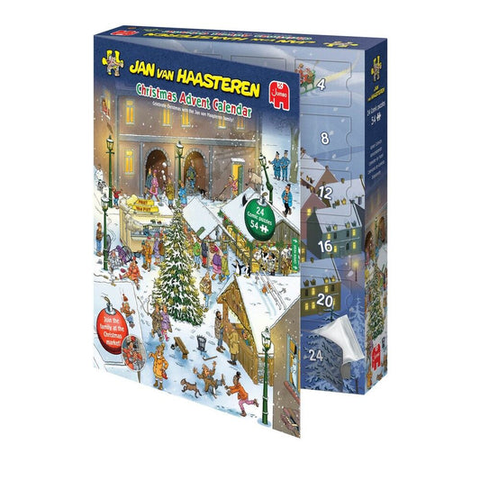 Christmas Advent Calendar Puzzle box open