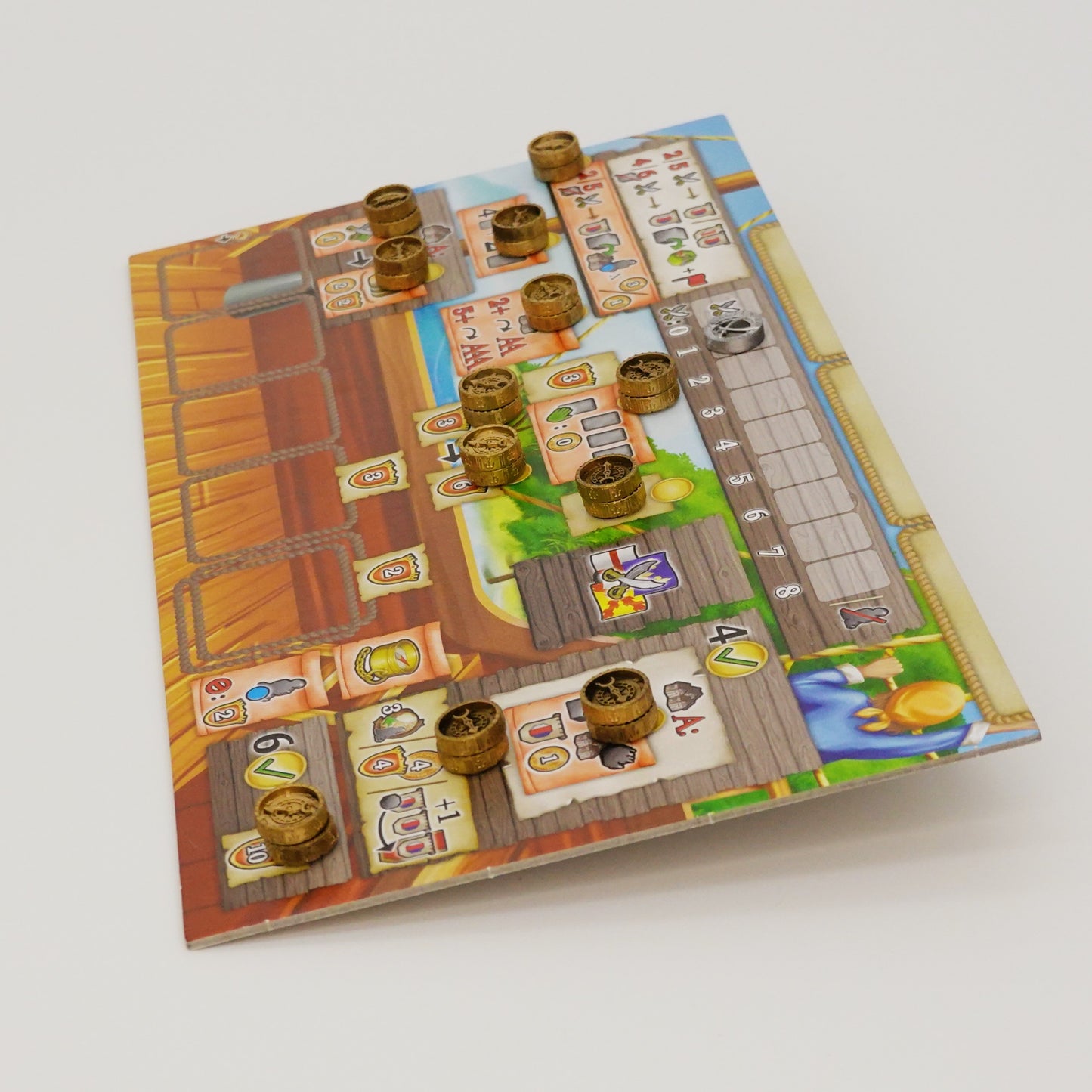 Maracaibo player board stacked compasses