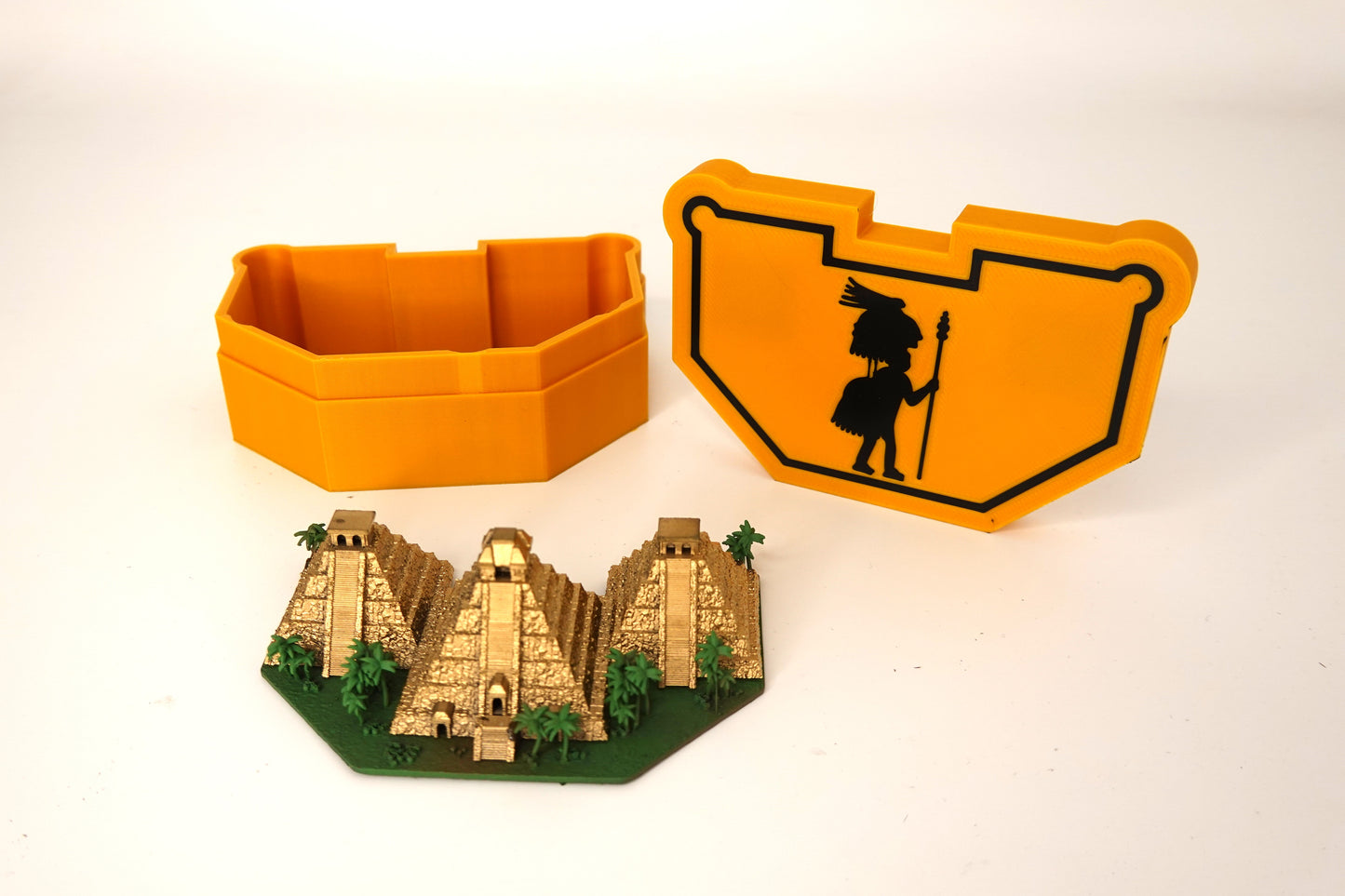 El Dorado board game upgrade pyramids with box