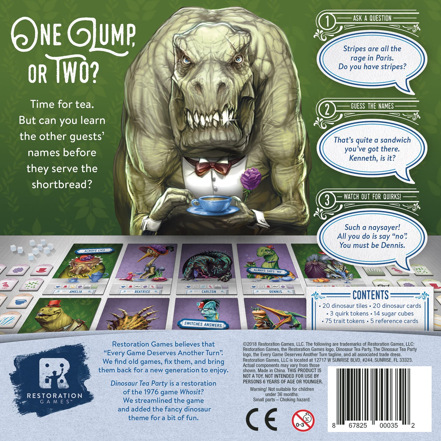 Dinosaur Tea Party