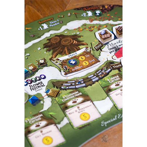 Everdell Bellfaire game board