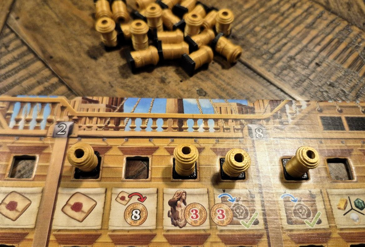 Deluxe Tokens for Pirates of Maracaibo