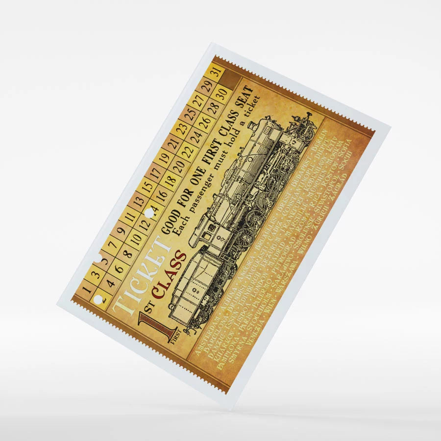 Ticket to Ride Europe Art Sleeves