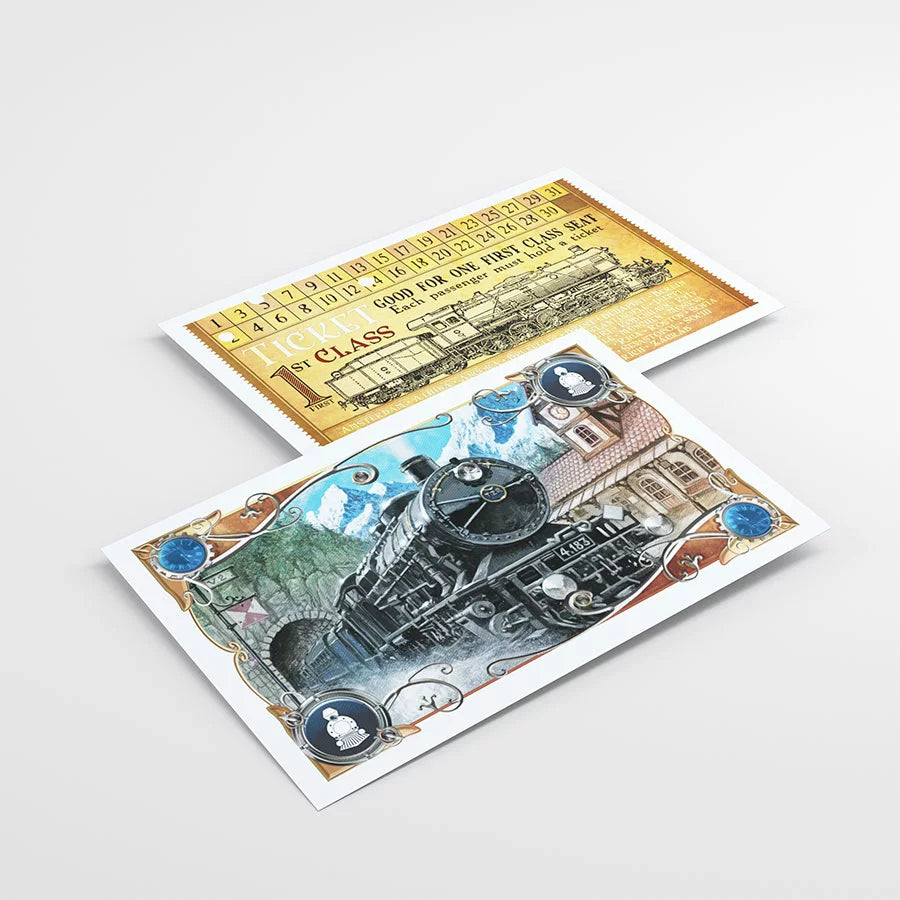 Ticket to Ride Europe Art Sleeves