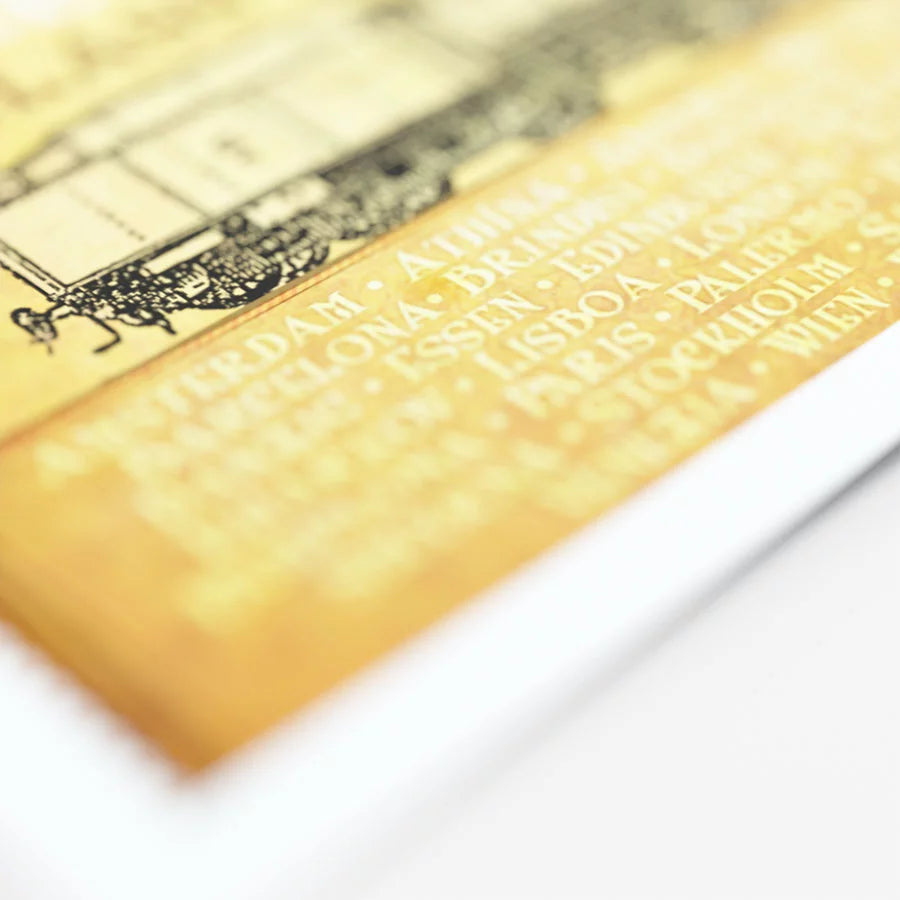 Ticket to Ride Europe Art Sleeves