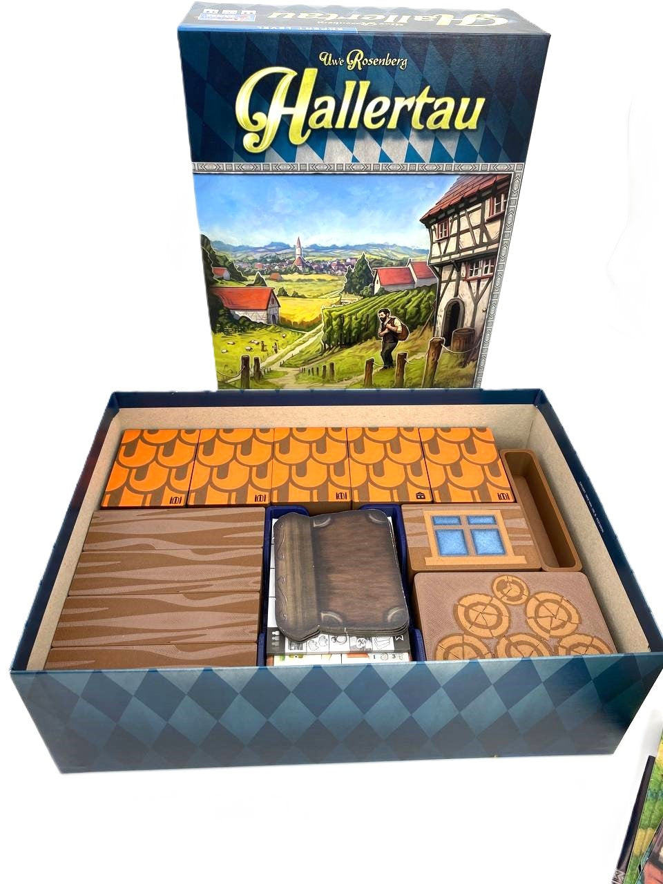 Hallertau board game organiser