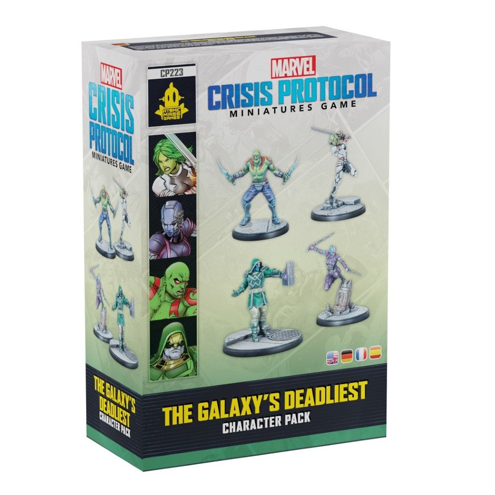 Marvel: Crisis Protocol – The Galaxy's Deadliest - clearance damaged box