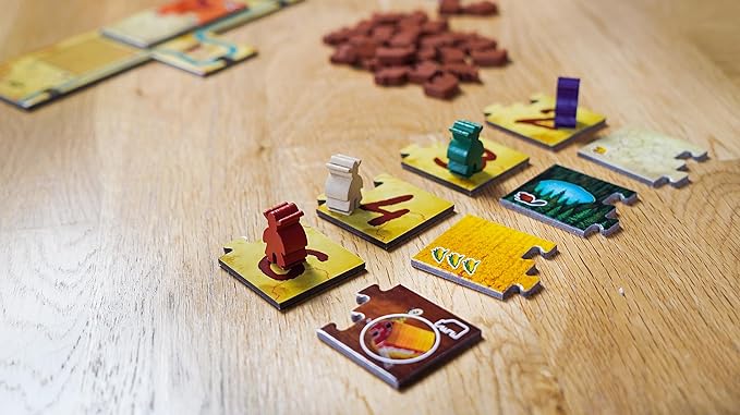 Moon River board game tiles.