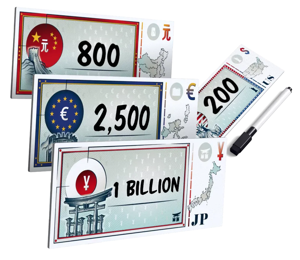 QE Board Game Components