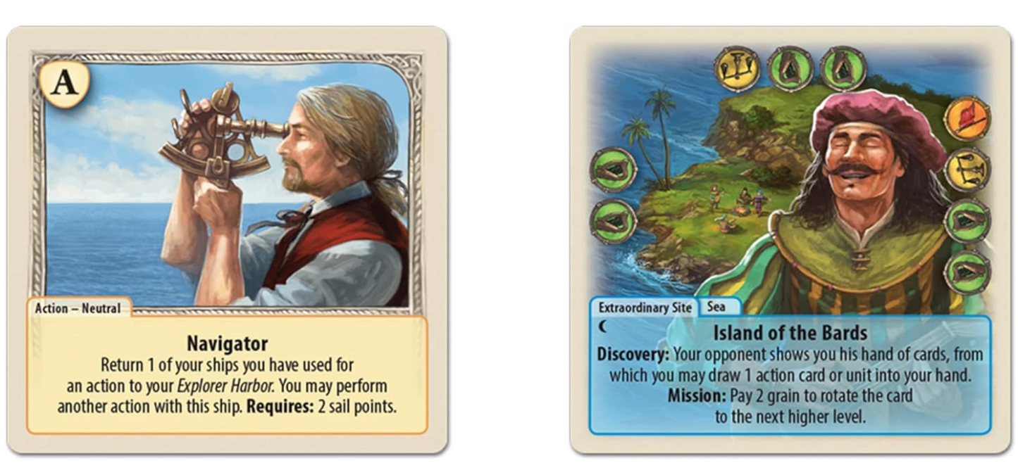 ivals Catan Age of Enlightenment cards