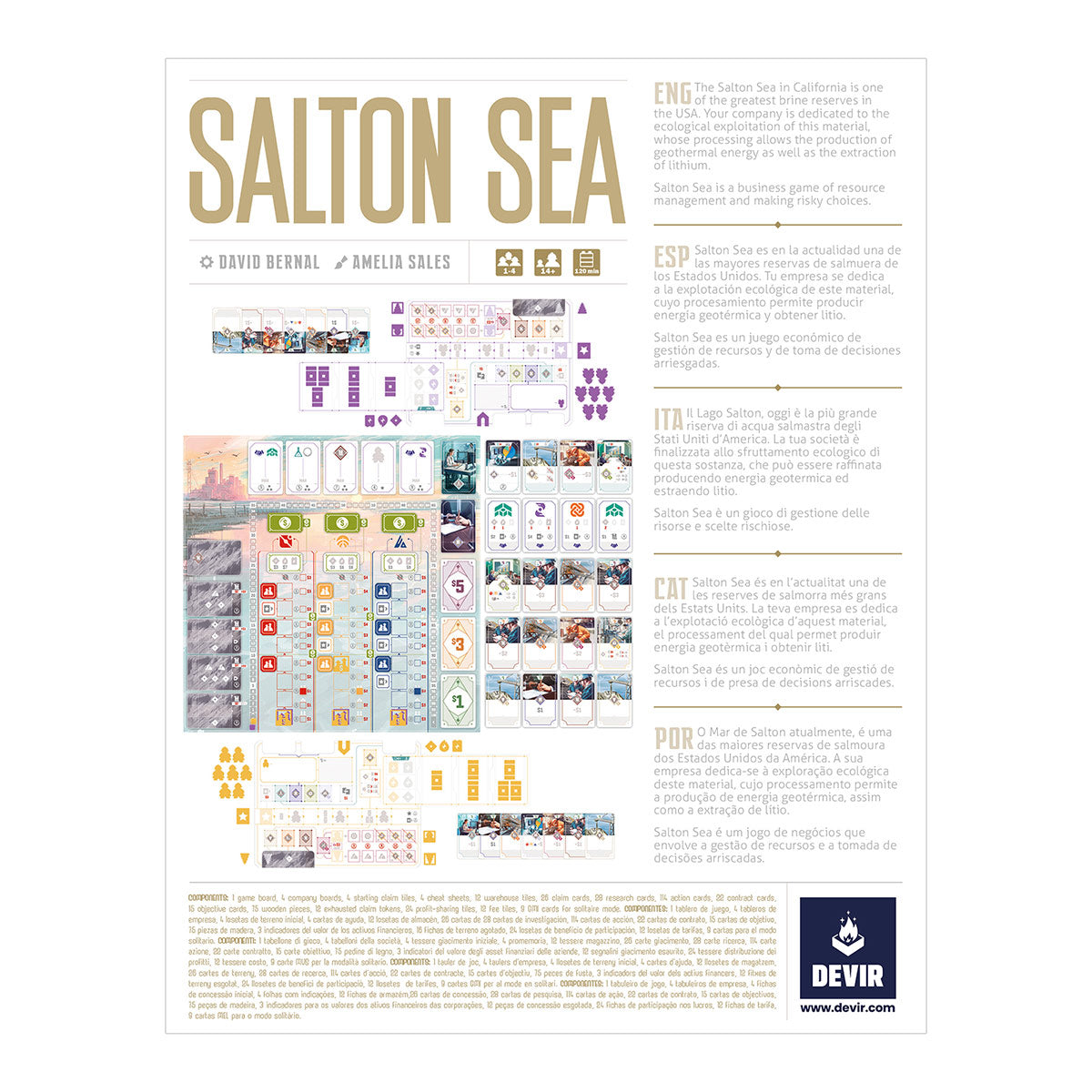 Salton Sea board game