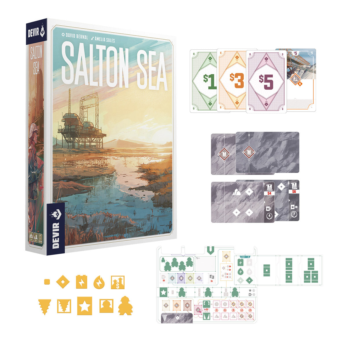 Salton Sea board game