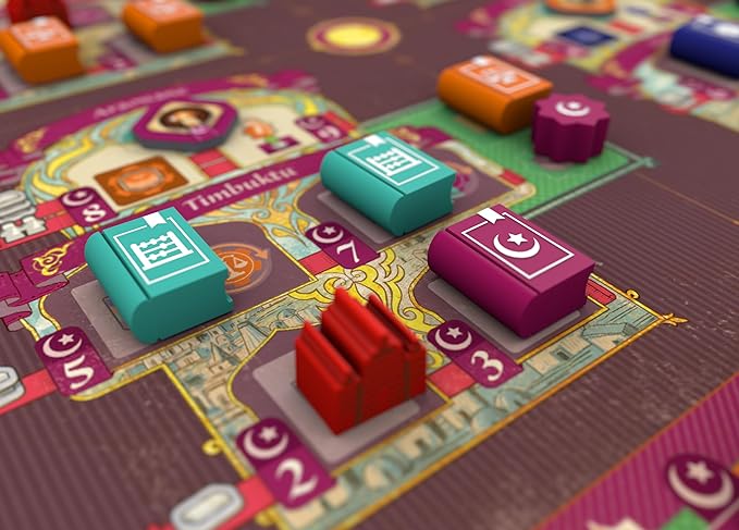 Sankore board game components