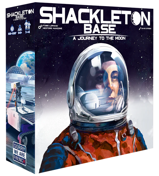 Shackleton Base board game box