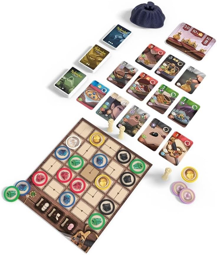 Splendor Duel board game components
