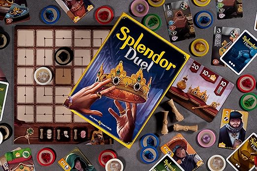 Splendor Duel board game components