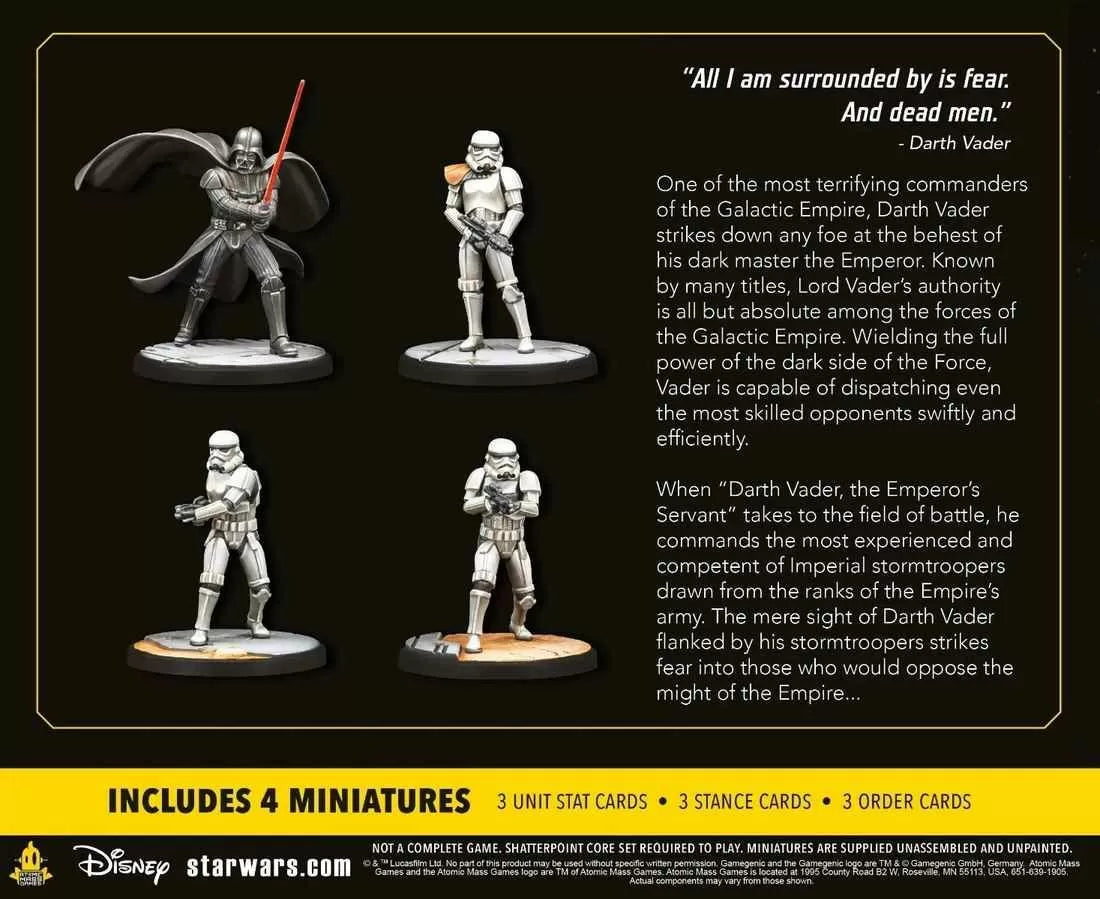 Star Wars Shatterpoint – Fear and Dead Men Squad Pack 1
