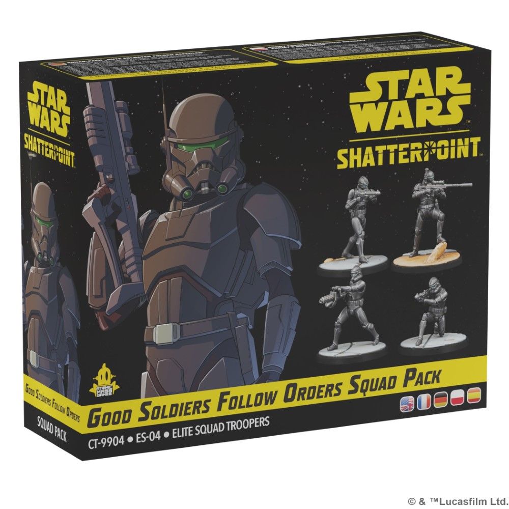 Star Wars Shatterpoint – Good Soldiers Follow Orders Squad Pack