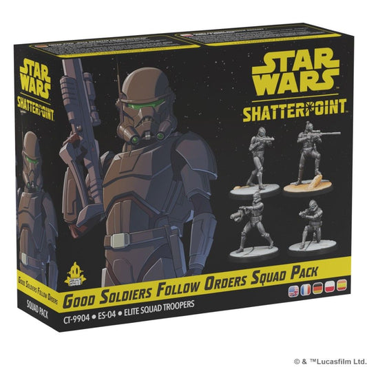 Star Wars Shatterpoint – Good Soldiers Follow Orders Squad Pack