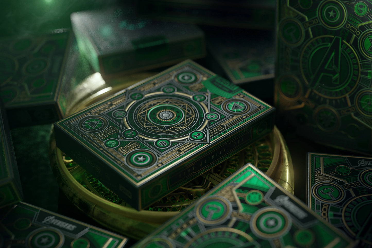 Theory 11 - Avengers Green
Edition Playing Cards