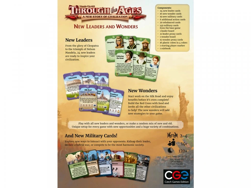 Through the Ages New Leaders and Wonders back