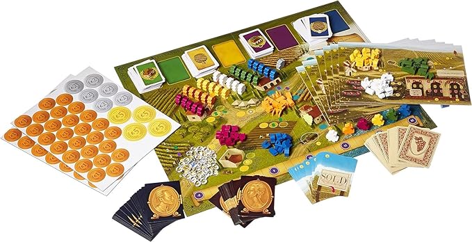 Viticulture Essential Edition board game components