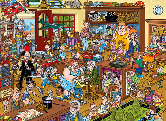 Wasgij Destiny 20 The Toy Shop