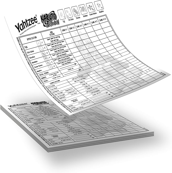 Yahtzee - Naruto