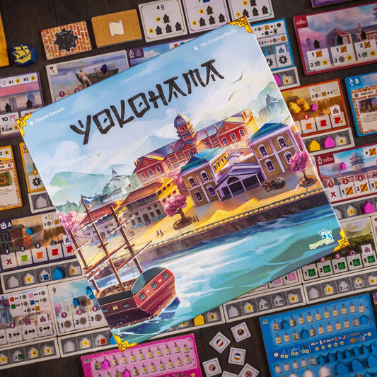 Yokohama board game components