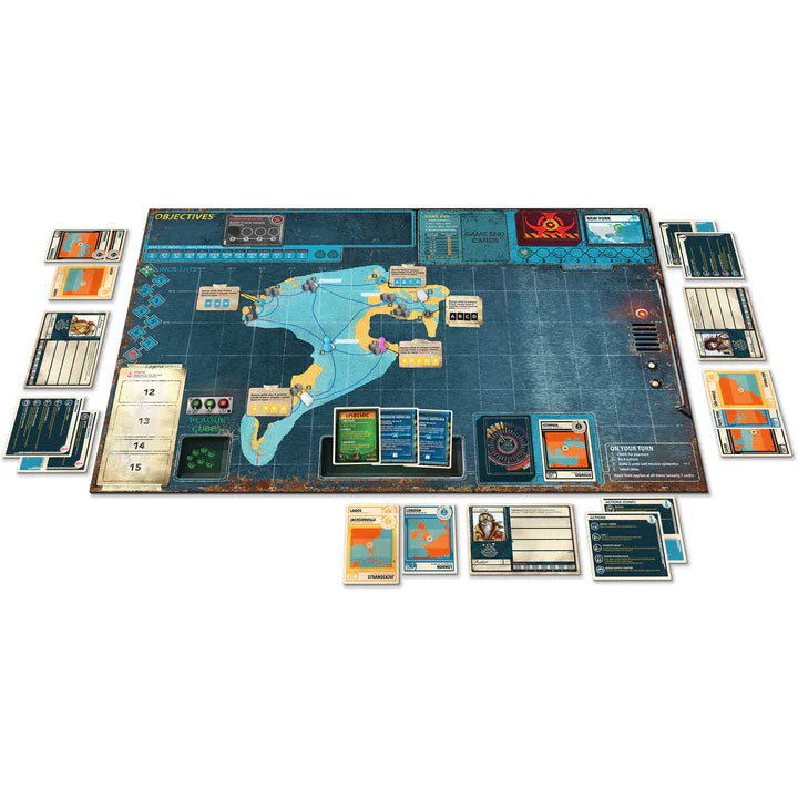 Pandemic Legacy Season 2 game board