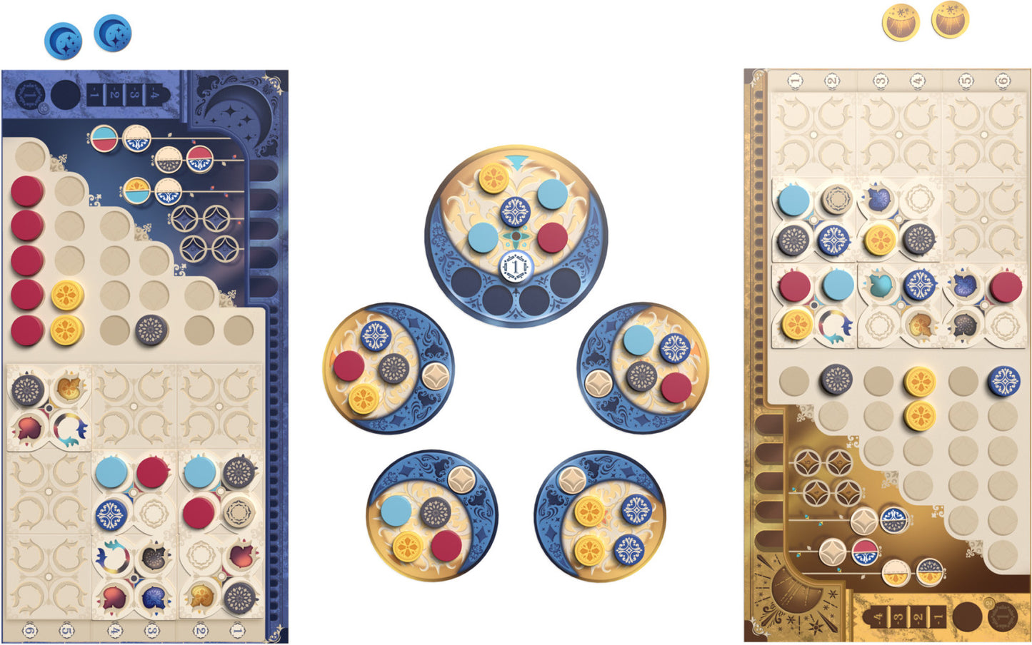 Azul Duel board game
