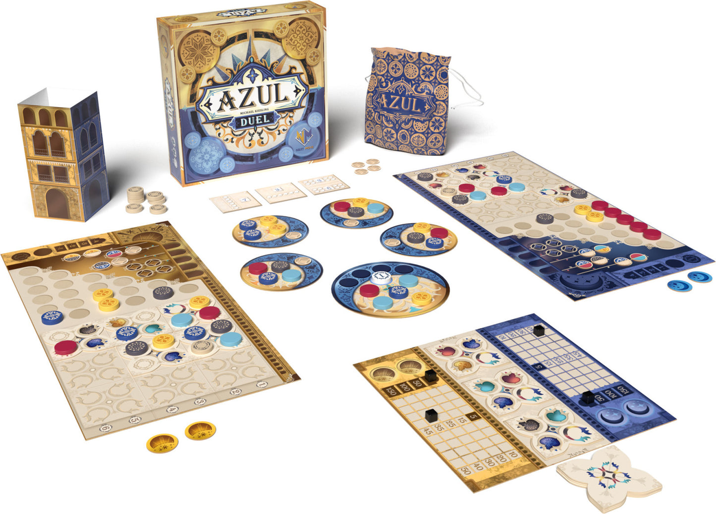 Azul Duel board game