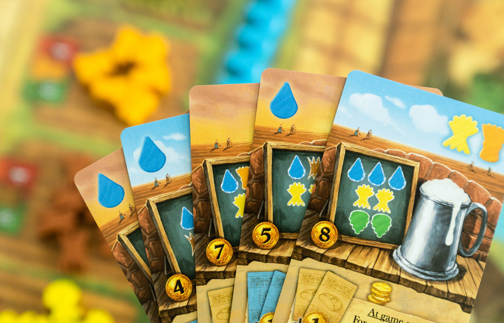 Beer and Bread board game card recipes