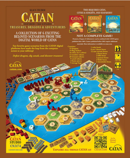 Catan treasures and dragons adventurers